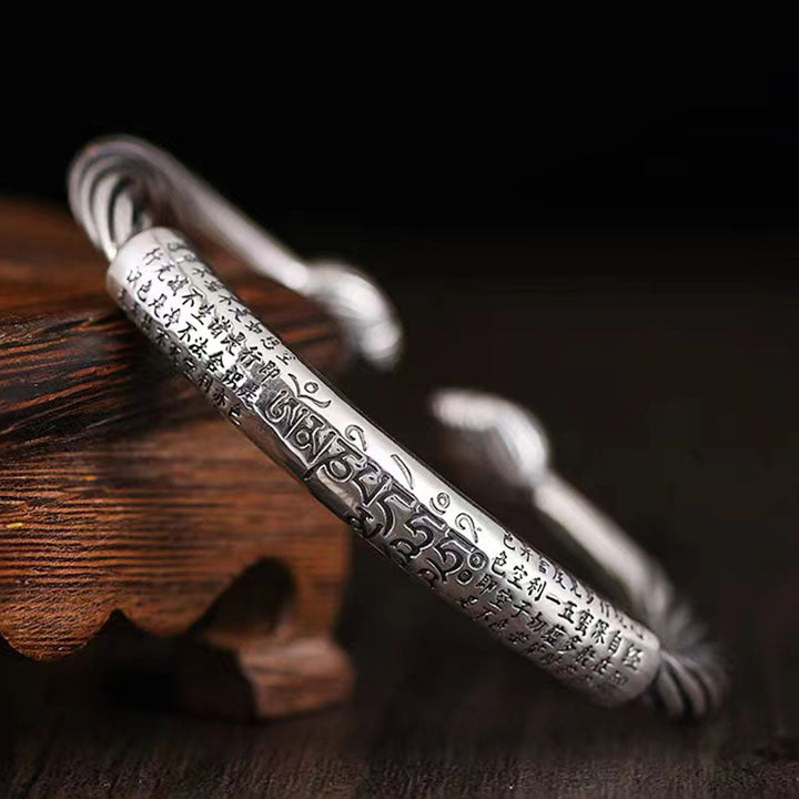 Skanto | Heart-Sutra-Åpen-Armbåndsur
