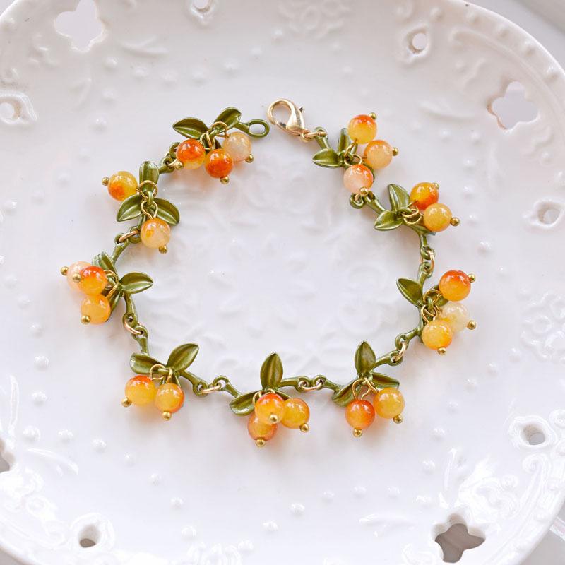 Skanto | Vintage Plante Frukt Armbånd