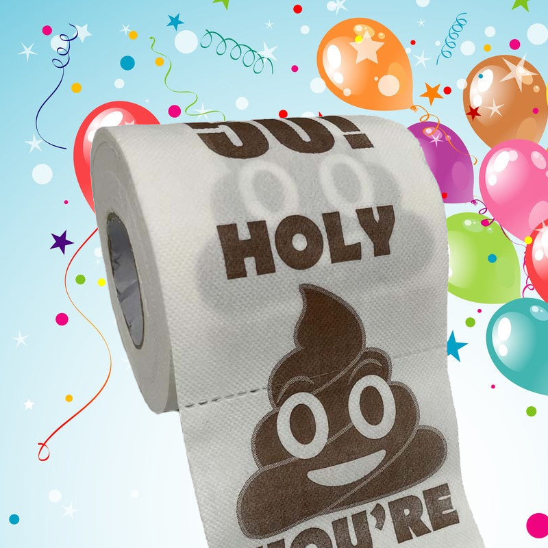 Skanto | Poop Happy Birthday Trykt Toalettpapir