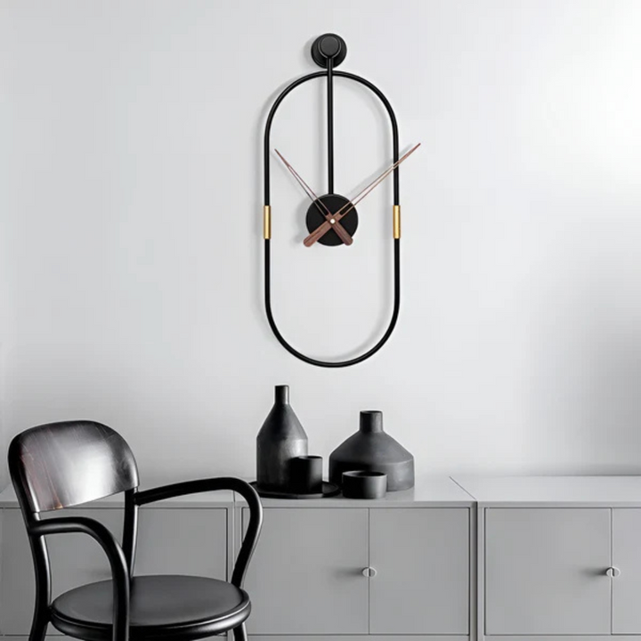 Skanto | Minimalist Stor Veggklokke