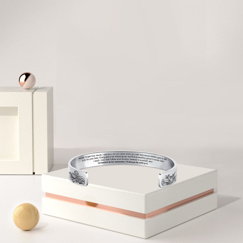 Skanto | For min barnebarn, jeg vil alltid være med deg armbånd