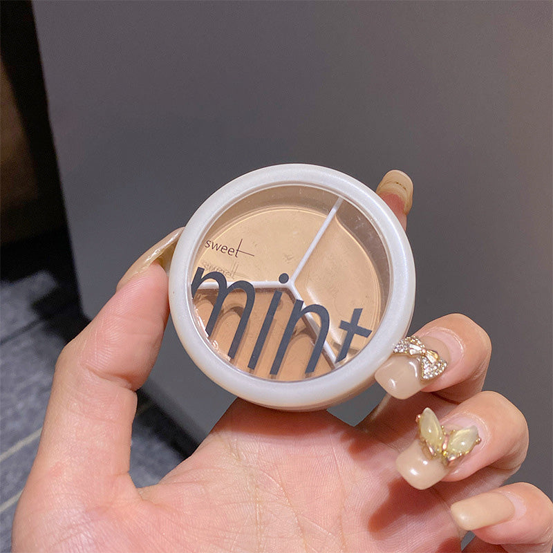 Skanto | Tri-Farge Concealer Palette for Akne Flekkene og Mørke Sirkler
