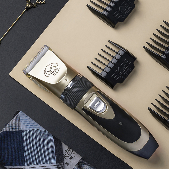 Silent Coat Trimmer Set for Dogs Skanto