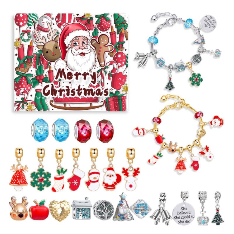Skanto | DIY Jul - Adventskalender - Armbånd Overraskelse Blindboks Sett