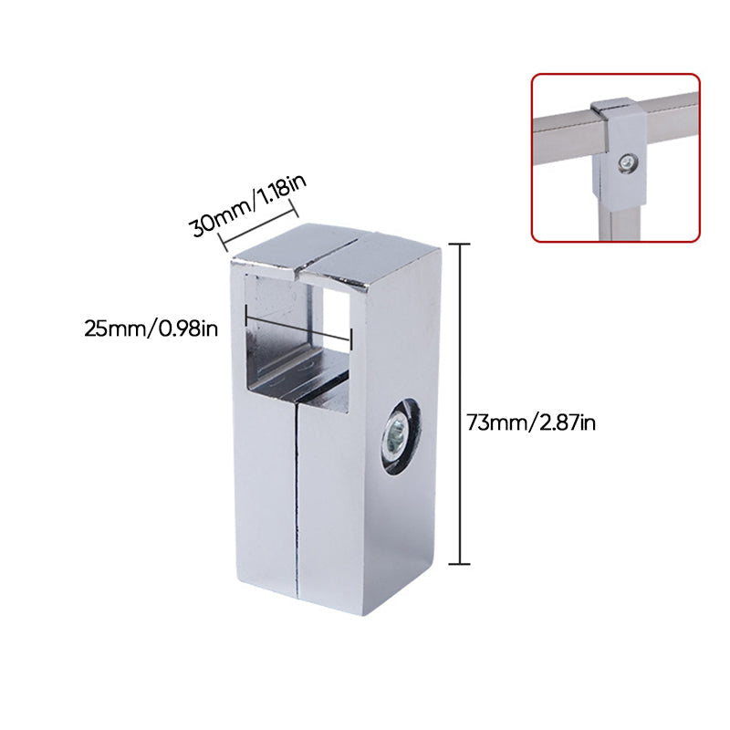 Square Tube Connector | Skanto