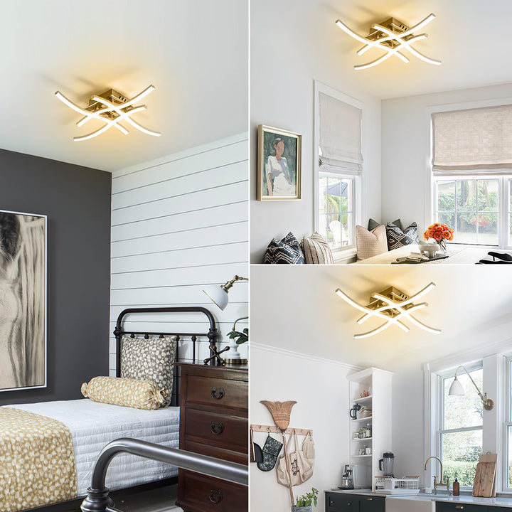 Skanto | LED Taklampe Moderne Aluminium Takmontert Armatur
