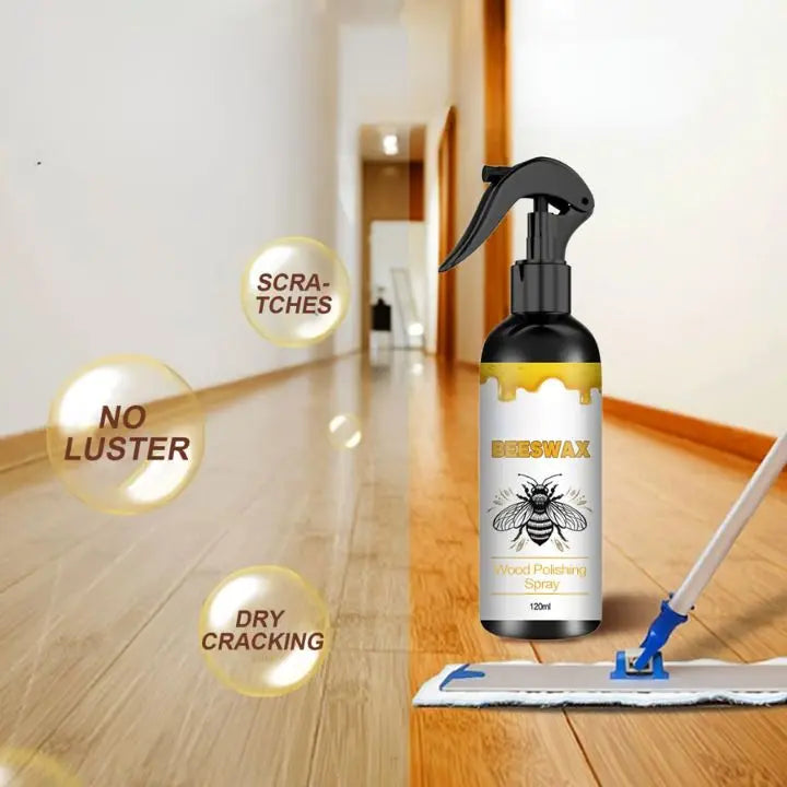 Naturlig bivokspleiespray – Giftfri trepoleringsmiddel