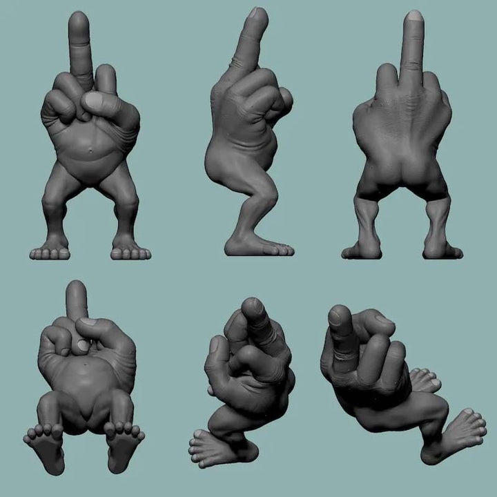Skanto | Langfinger figur med ben