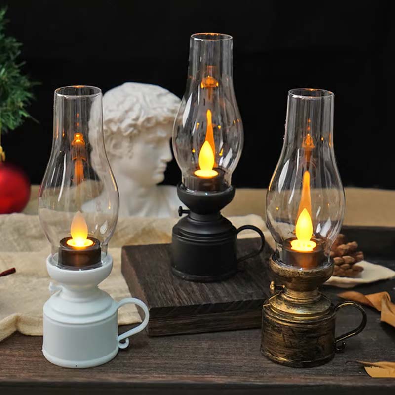 Elektronisk LED Vintage Oljelampe | Skanto