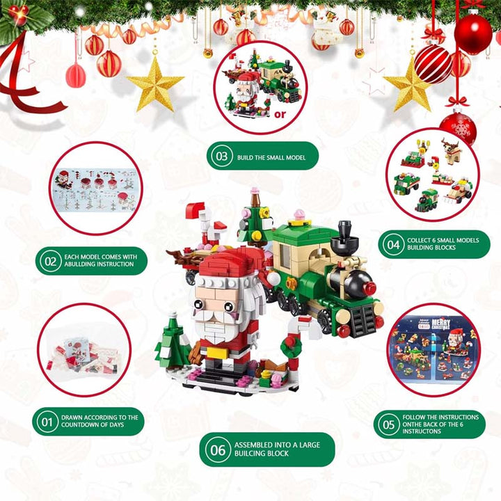 Skanto | 2025 Julebyggeklosser Gaveeske
