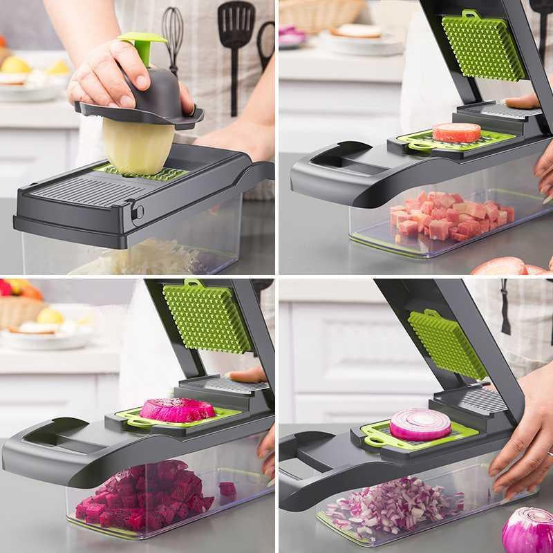 Skanto | 12 I 1 Manuell Grønnsakshakker
