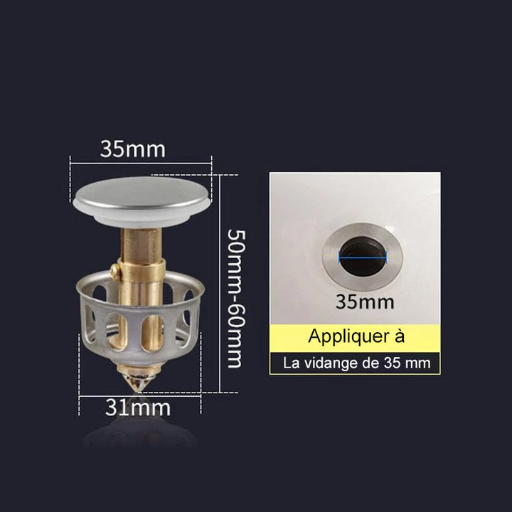 Universal Rebound Drain Filter for Sink | Skanto