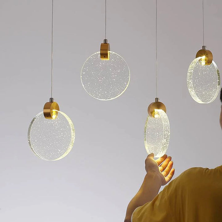 RayonsD’Or – Glass Ceiling Lamp for Elegant Atmosphere Skanto