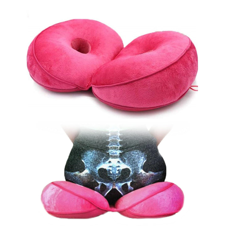 Skanto | OrthoSitz Pute | Ergonomisk & Trykkavlastning | Minne Skum | Avtakbart Trekk