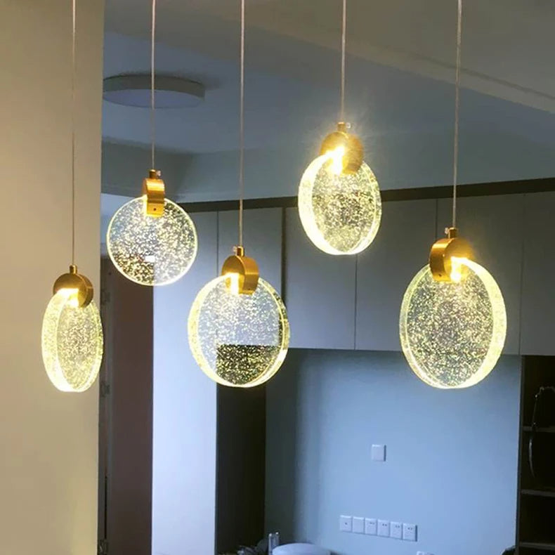 RayonsD’Or – Glass Ceiling Lamp for Elegant Atmosphere Skanto