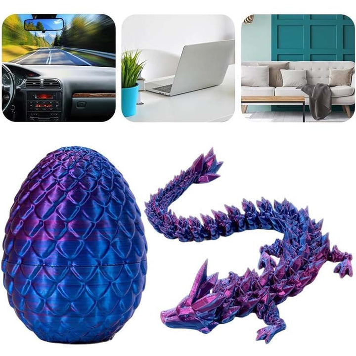 Skanto | Edelsten Drage Egg Ornamenter