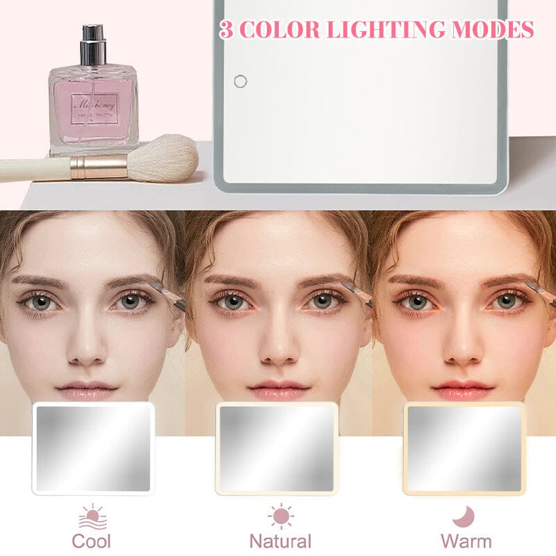 LED Lys Bærbar Sminkepung | Skanto