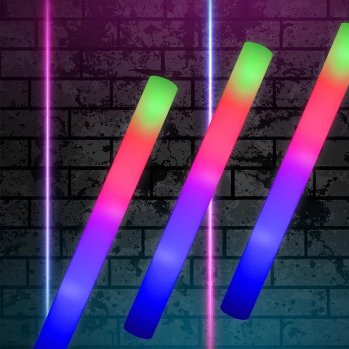 Skanto | LED Fargerik Lysende Svamp Fluorescerende Stang