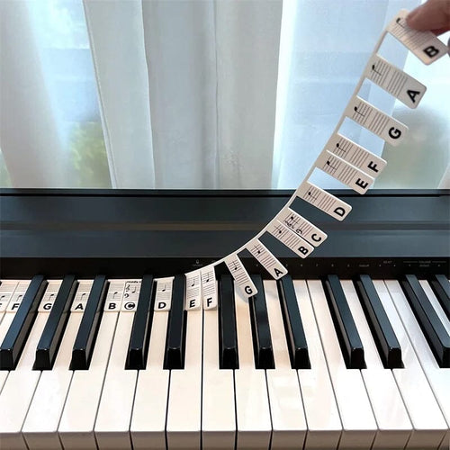 Skanto | Avtagbare piano tastatur note etiketter