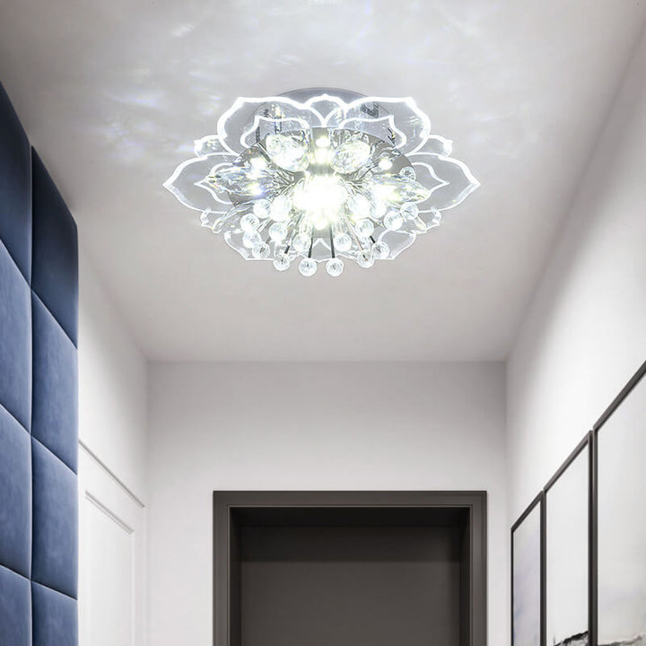 Karnz GlowPetal | LED krystall stift lampe | Blomstform, RGB Fargeveksling & energieffektiv