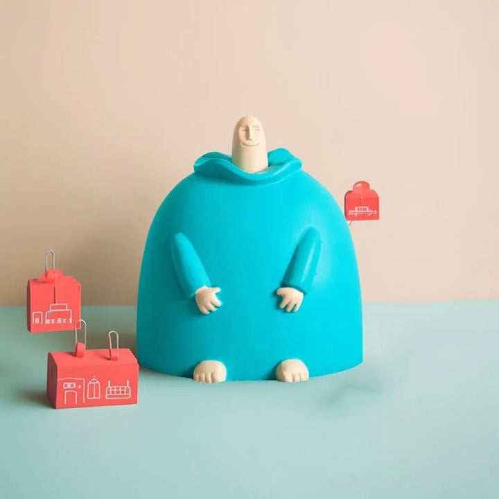 Skanto | Liten Blå Midtfinger Ornament