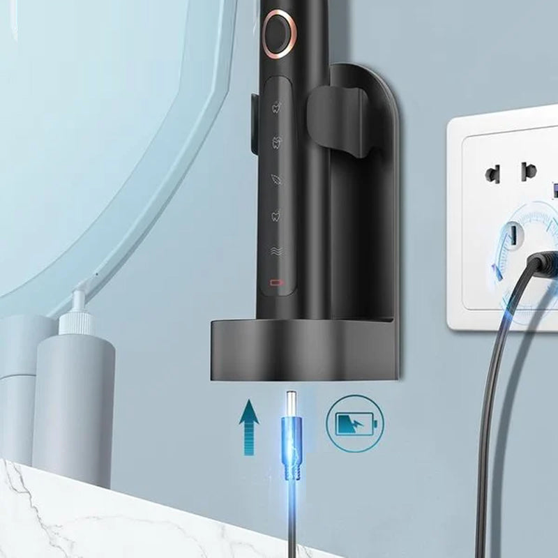Skanto | Sonic Elektrisk Tannbørste | 6 Moduser & IPX7 Vanntett | Hvit, Svart, Rosa