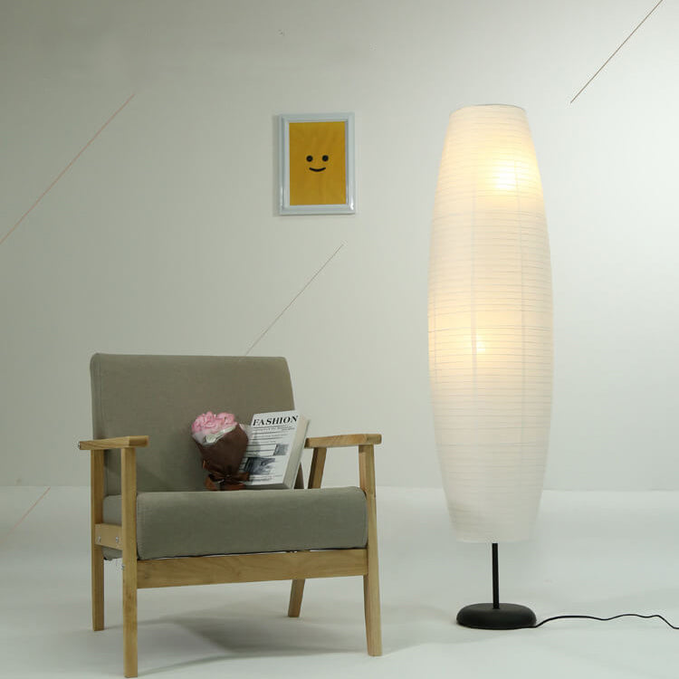 Moderne gulvlampe med dobbelt lampeskjerm – LumiTwins designlampe 137 cm høy | Skanto