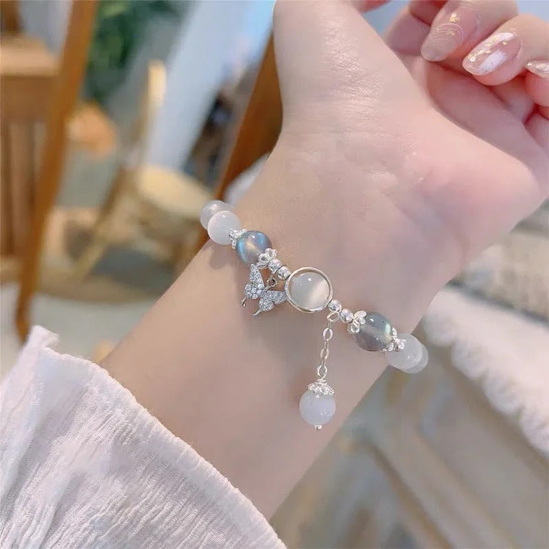 Skanto | Kattøy Crystal Sommerfugl Armbånd