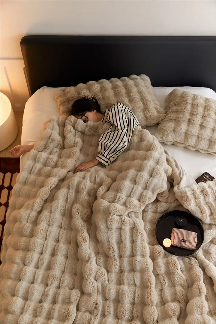 Skanto | SnugWrap | Luksuriøs Pluss Blanket for Ultimate Varme & Komfort