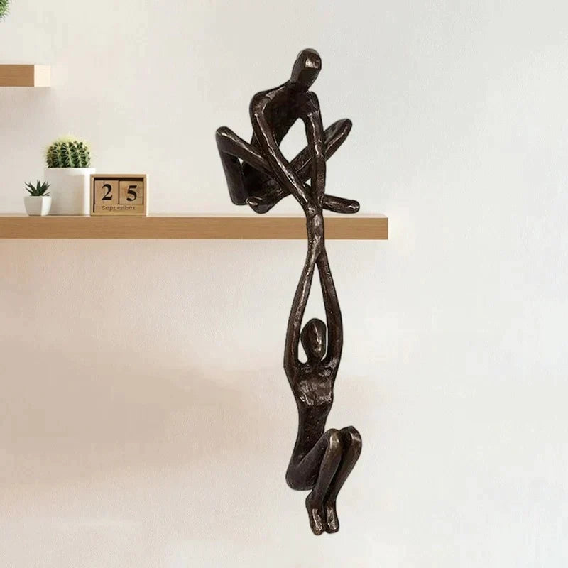 Skanto | LoveBalance Figur Figur – Dekorativ Skulptur av Kjærlighet og Balanse