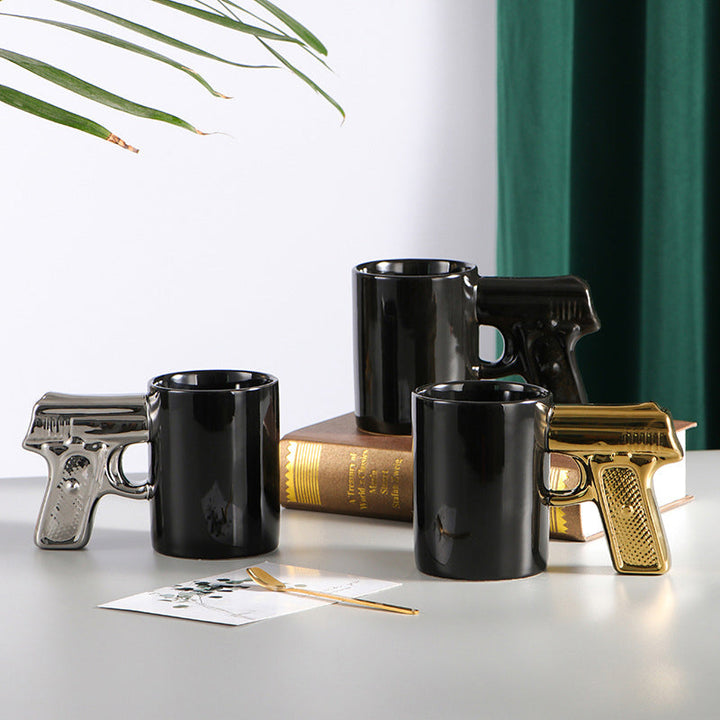 Pistol Grip Mug | Skanto