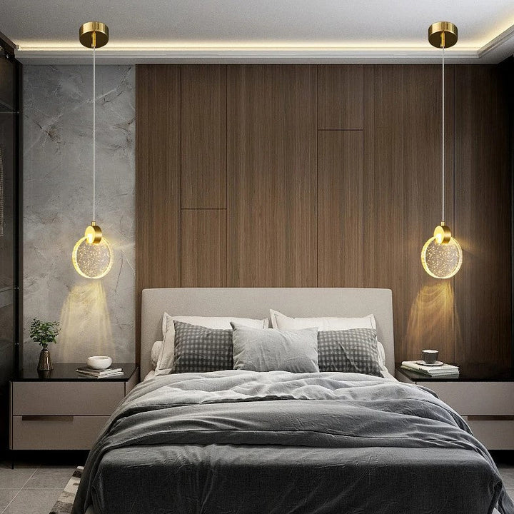 RayonsD’Or – Glass Ceiling Lamp for Elegant Atmosphere Skanto