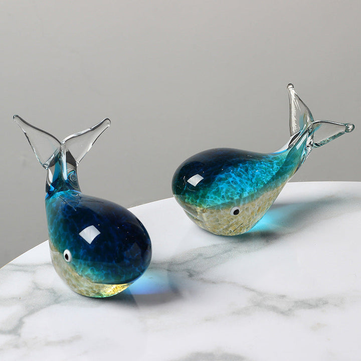 Skanto | Fascinerende Luminous Whale Glass Crafts