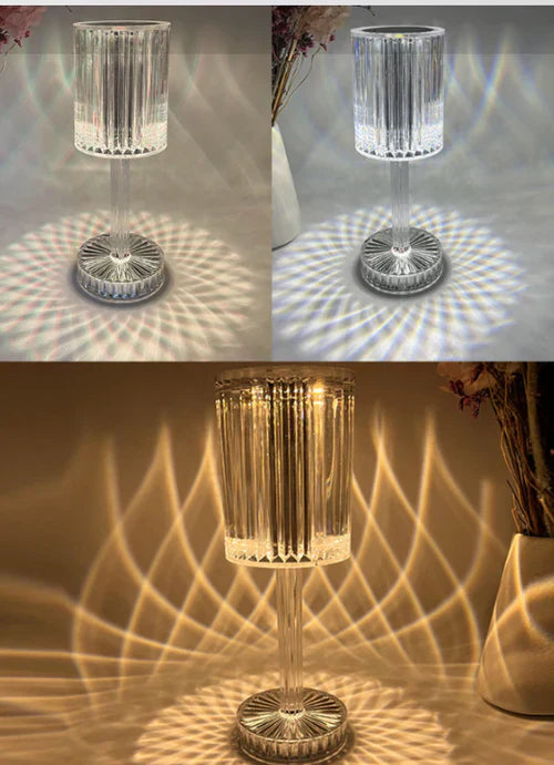 Skanto | Dimbar Krystall Bordlampe Med Moderne Design