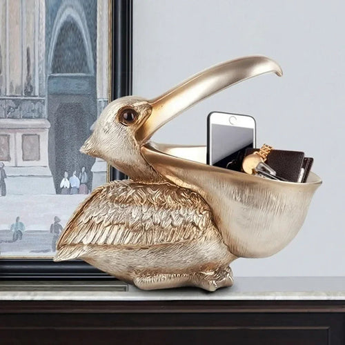 PelicanStyle Organizer – Dekorativ lagringsfigur for nøkler og tilbehør | Skanto