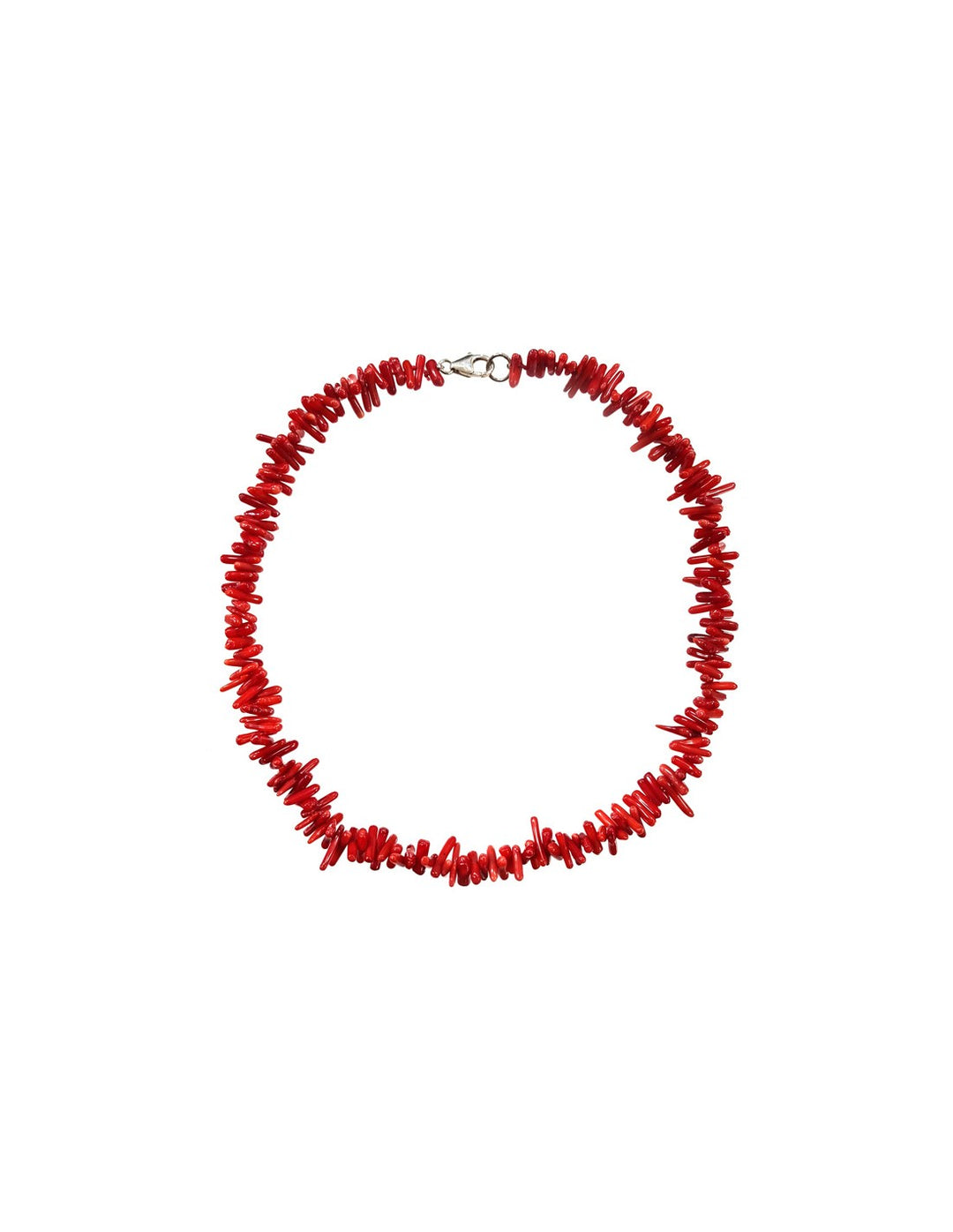 Vibrant Red Coral Necklace | Perfect Eye-Catcher for Your Style Skanto