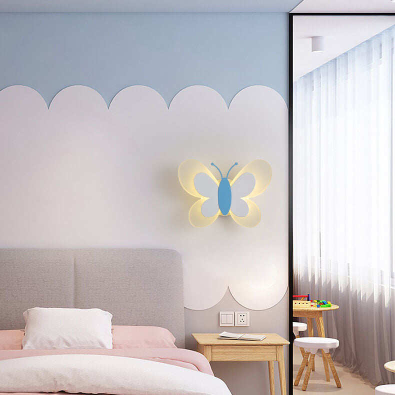 Skanto | LuminoArt – Vegglampe LED kreativ formet som en sommerfugl med 1 lys i akryl