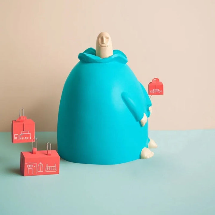 Skanto | Liten Blå Midtfinger Ornament