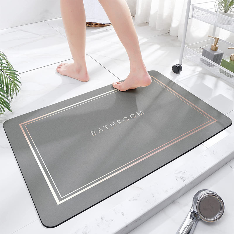 Minimalist Super Absorbent Quick Drying Bath Mat | Skanto