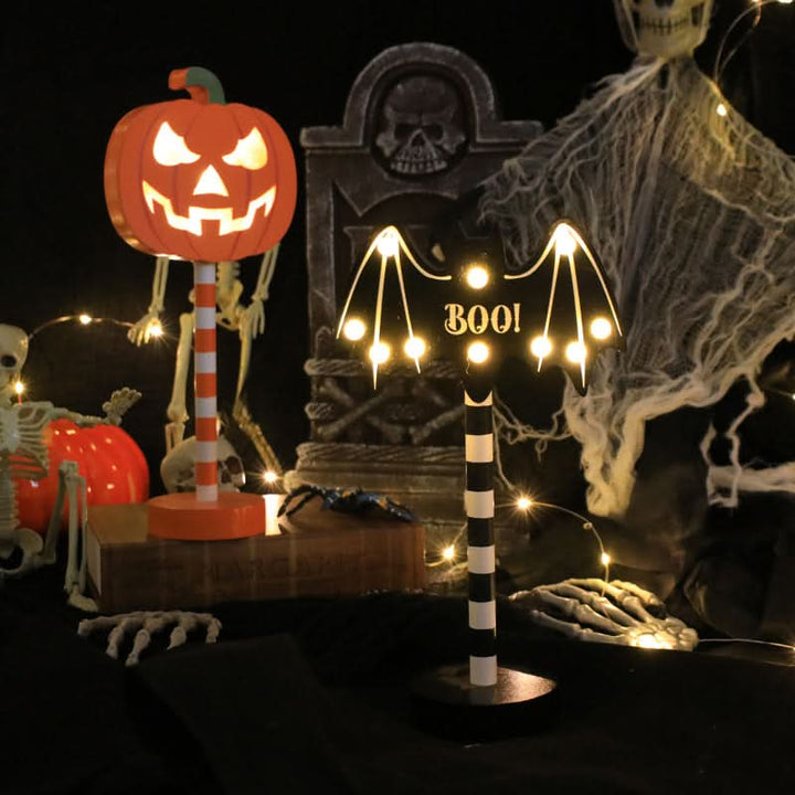 Skanto | Solcelledrevet LED Halloween Hageskilt