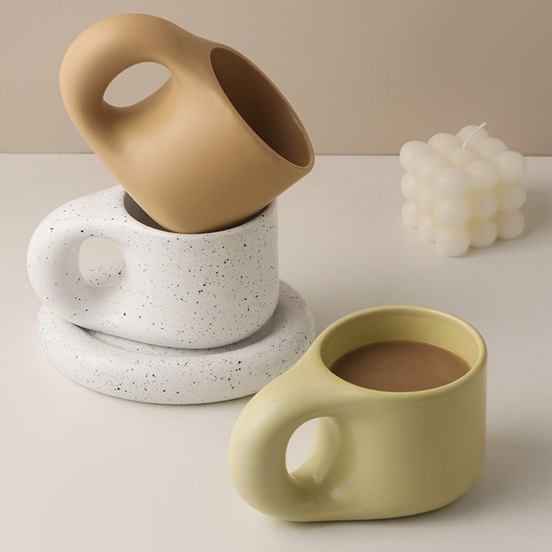 Nordic Minimalist Søt Fet Kopp | Skanto