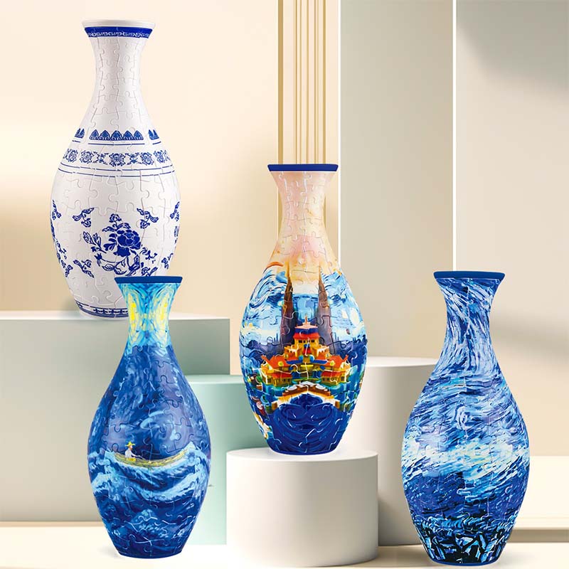 Skanto | 3D Kunst Puslespill Vase