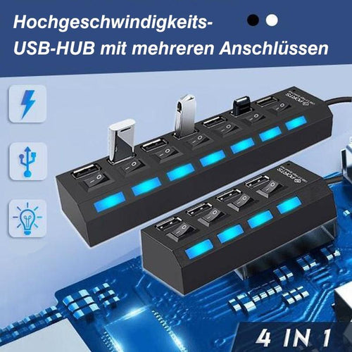 Skanto | Høyhastighets USB Hub med Flere Porter