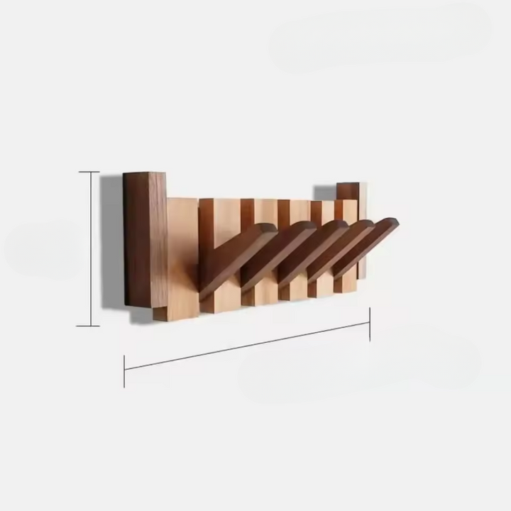 Skanto | Tre Frakkekrok i Piano Tast Design for Hallen