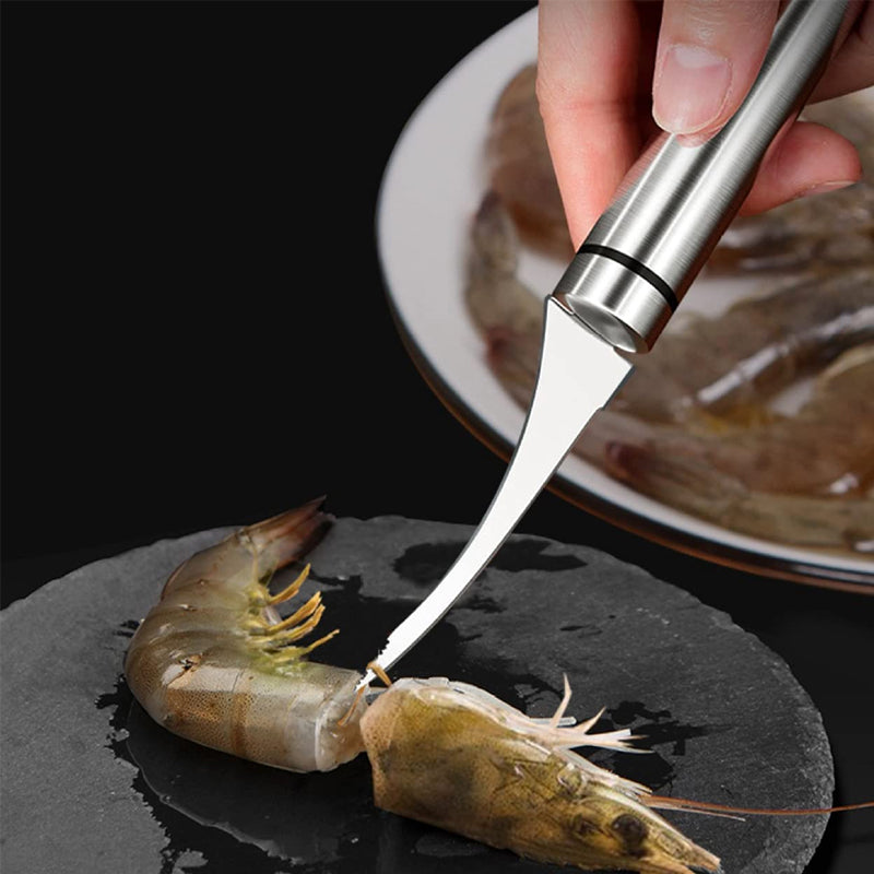 Rustfritt Stål Reker Visker Skrellverktøy | Skanto