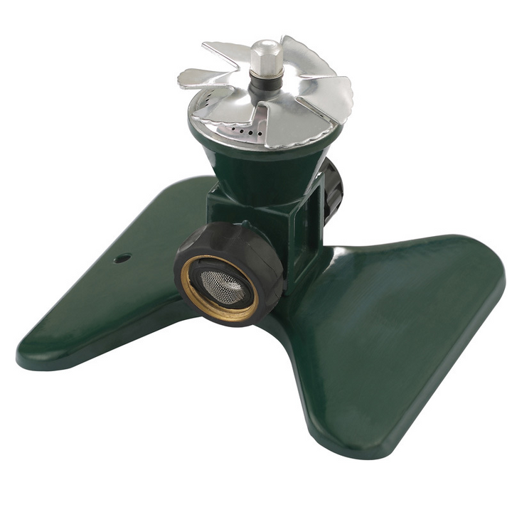 Skanto | 360-graders automatisk roterende metall plen sprinkler – Effektiv hagevanning sprayhode