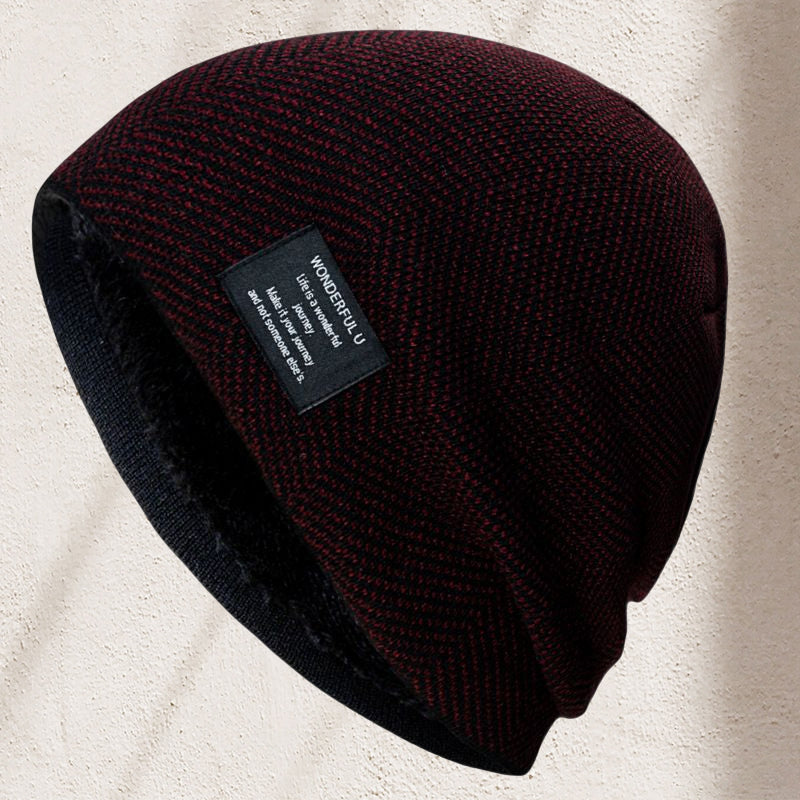 Skanto | Vinter Utendørs Fleece Strikket Lue