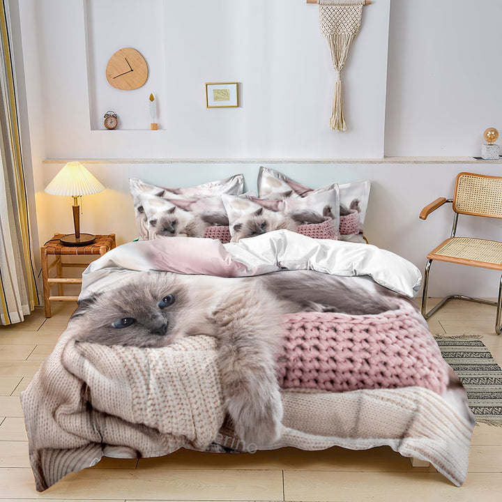 Skanto | PurrfectHaven - Katt inspirert sengetøy