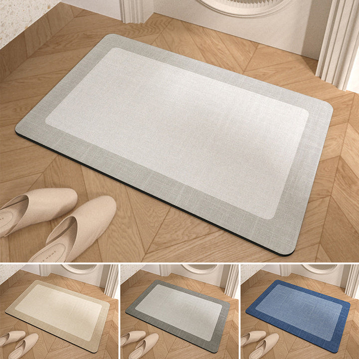 Non-Slip Minimalisme Baderomsgulvmatte - Super Absorberende, Lett å Rengjøre | Skanto