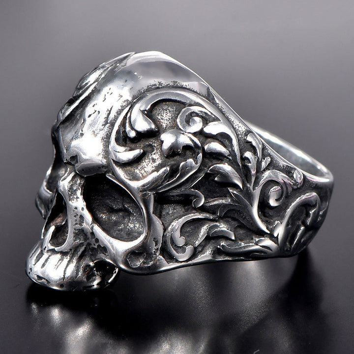 Skanto | Punk Stil Titan Hodeskalle Ring